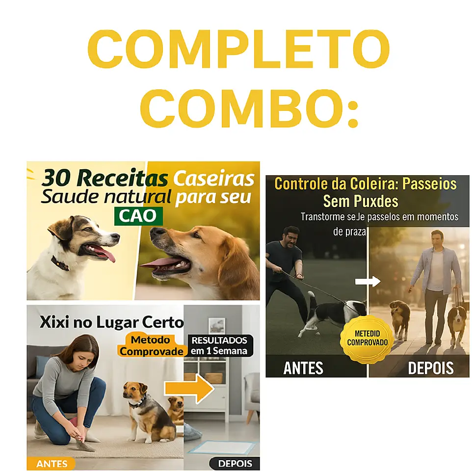 Combo Completo de Cuidados Caninos